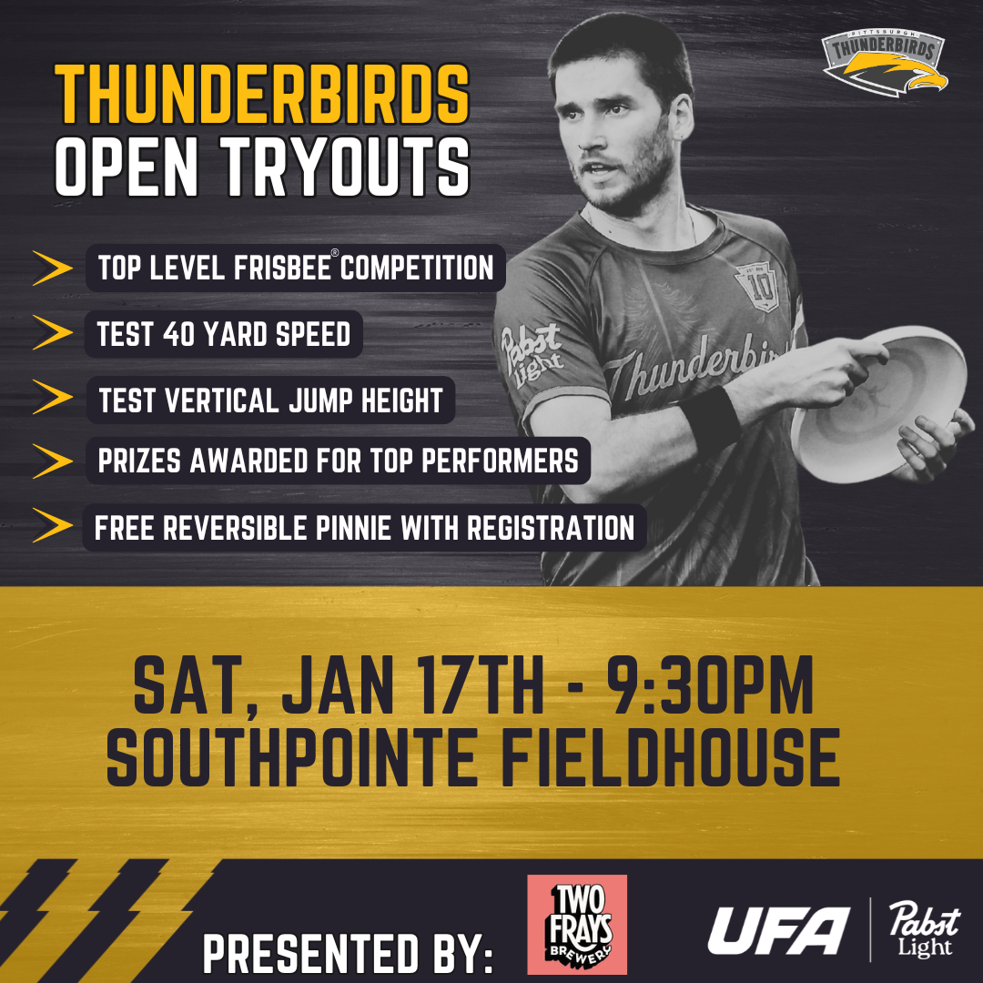 2026 Pittsburgh Thunderbirds Open Tryout
